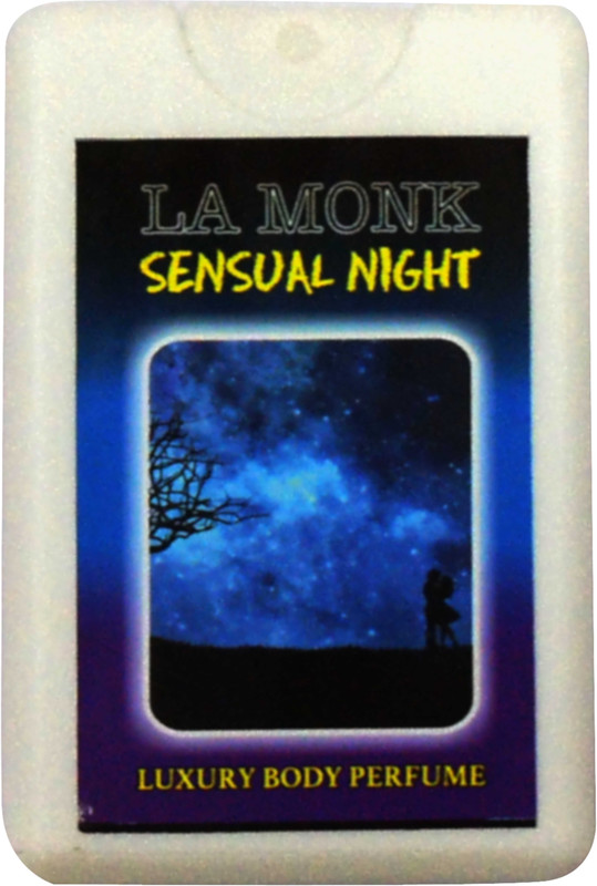 la monk SENSUAL NIGHT LUXURY BODY SPRAY PERFUME (POCKET PERFUME - 350 Spray Guaranteed) Easy to Use Perfume  -  18 ml(For Men & Women)