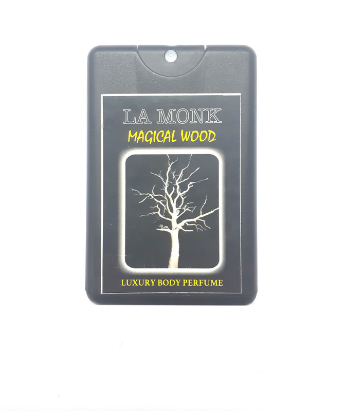 la monk MAGICAL WOOD LUXURY BODY SPRAY PERFUME (POCKET PERFUME - 350 Spray Guaranteed) Easy to Use Perfume  -  18 ml(For Men & Women)