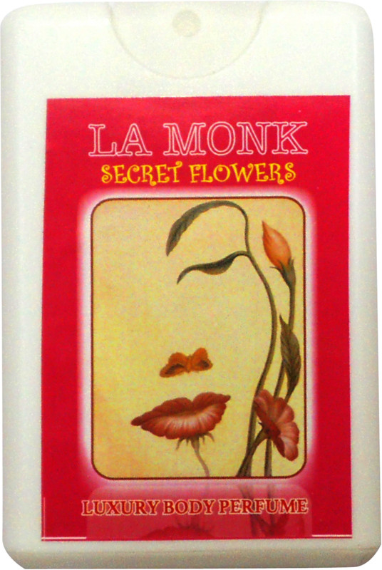 la monk SECRET FLOWERS LUXURY BODY SPRAY PERFUME (POCKET PERFUME - 350 Spray Guaranteed) Easy to Use Perfume  -  18 ml(For Men & Women)