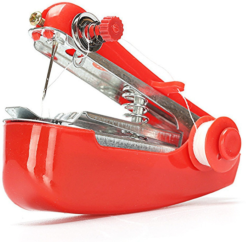 Mohankheda Portable Stapler Model Ami Mini Hand Manual Sewing Machine for Quick and Easy Manual Sewing Machine Manual Sewing Machine( Built-in Stitches 2)
