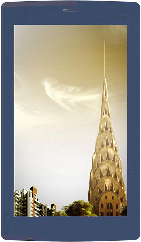 Micromax Canvas Tab P702 16 GB 7 inch with Wi-Fi+4G Tablet (Blue)