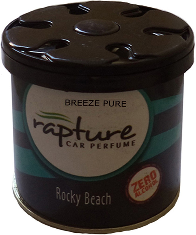 breeze pure Rocky Beach Car Air Freshener (Zero Alcohol) Gel(100 g)