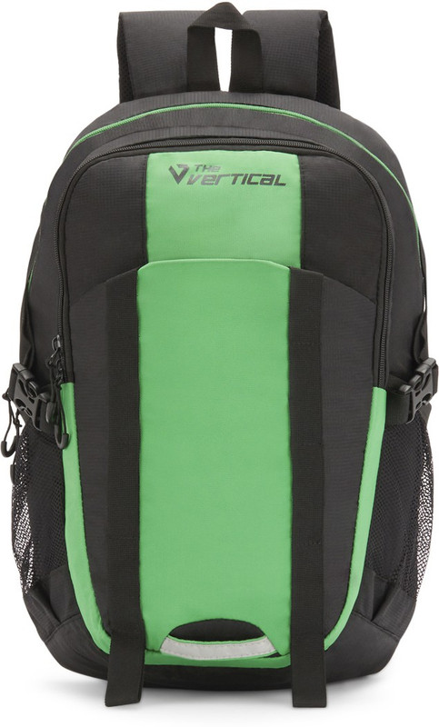 The Vertical VOYAGE 27 L Laptop Backpack(Black, Green)
