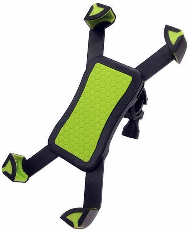 beets collection Universal 360 Degree Anti-Shake and Anti-Fall Motorbike Holder for GPS Devices and Moblie Phones Bike Mobile Holder(Green)