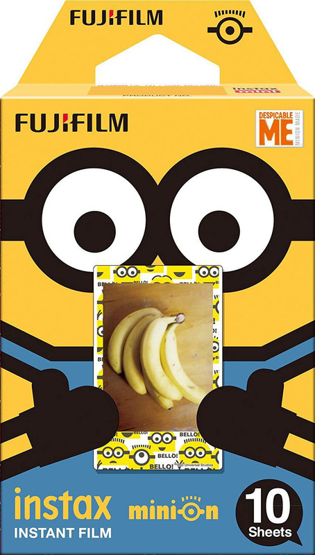 Fujifilm Instax Minion 10 Sheet Pack Film Roll(Yes 800 ISO Pack of 10)
