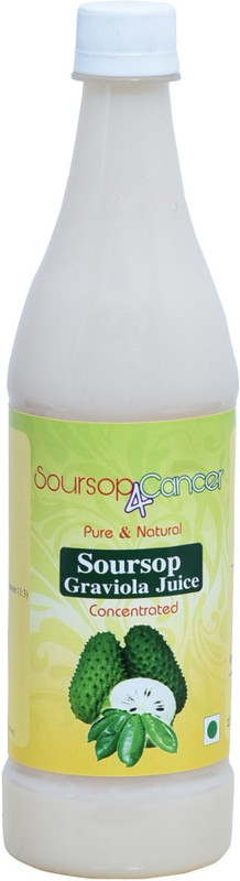 Soursop4Cancer Soursop Fruit Juice | Graviola | Laxman Phal | Guyabano(700 ml)