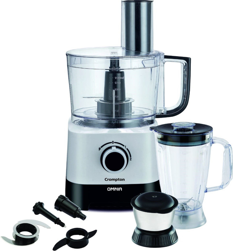 Crompton OMNIA 700 W Food Processor(White and black)
