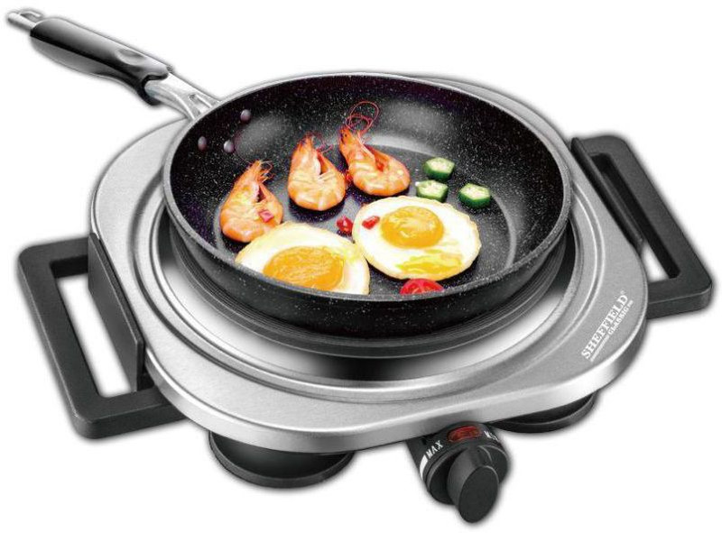 Sheffield Classic 2006 Radiant Cooktop(Silver, Push Button)