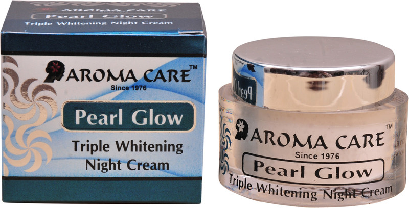 Aroma Care Pearl Glow Triple Whitening Night Cream(15 g)