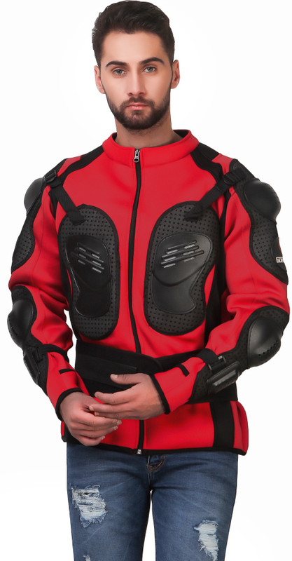 goracer GRMRJ7286 Riding Protective Jacket(Red, L)