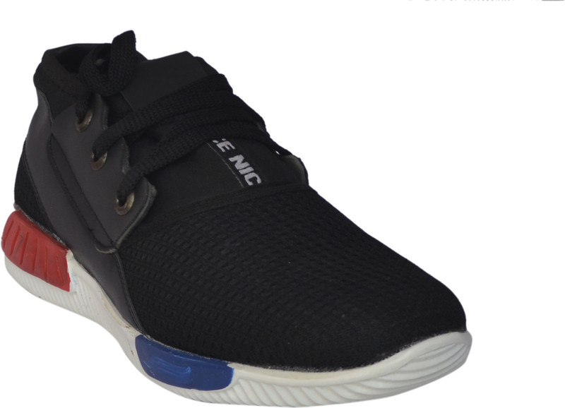walktelon Running Shoes For Men(Black)