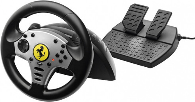 THRUSTMASTER Ferrari Challenge Racing Wheel Joystick(Black, For PC, PS3) THRUSTMASTER Ferrari Challenge Racing Wheel Joystick(Black, For PC, PS3)
