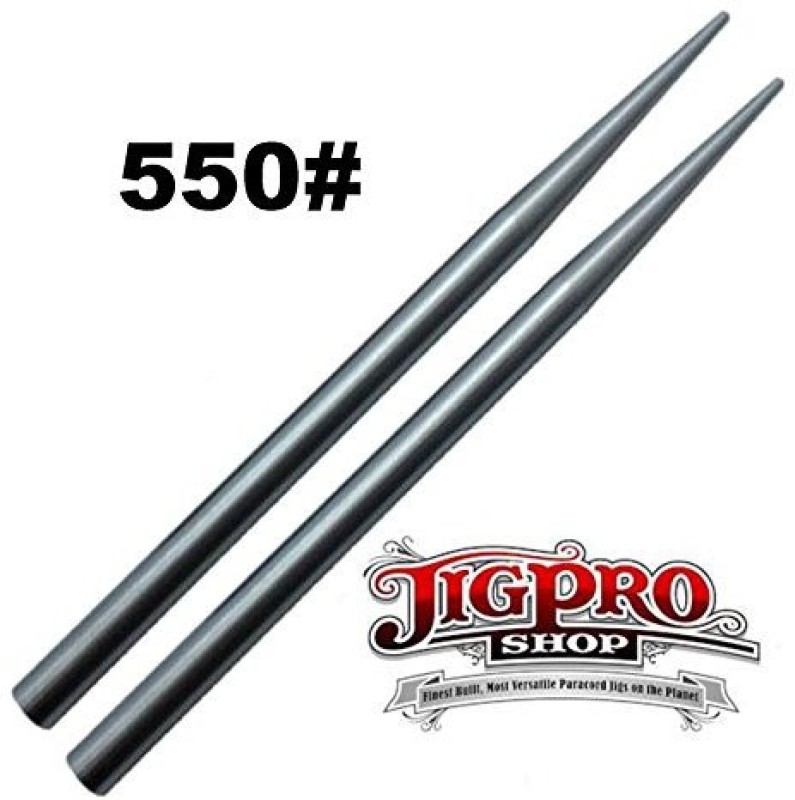 (2 Pack) of Jig Pro Shop Stainless Steel 3 1/2 550 Type III Paracord Fid,Lacing
