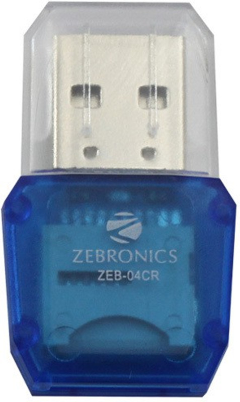 Zebronics ZEB51CR Card Reader(Blue) Zebronics ZEB51CR Card Reader(Blue)