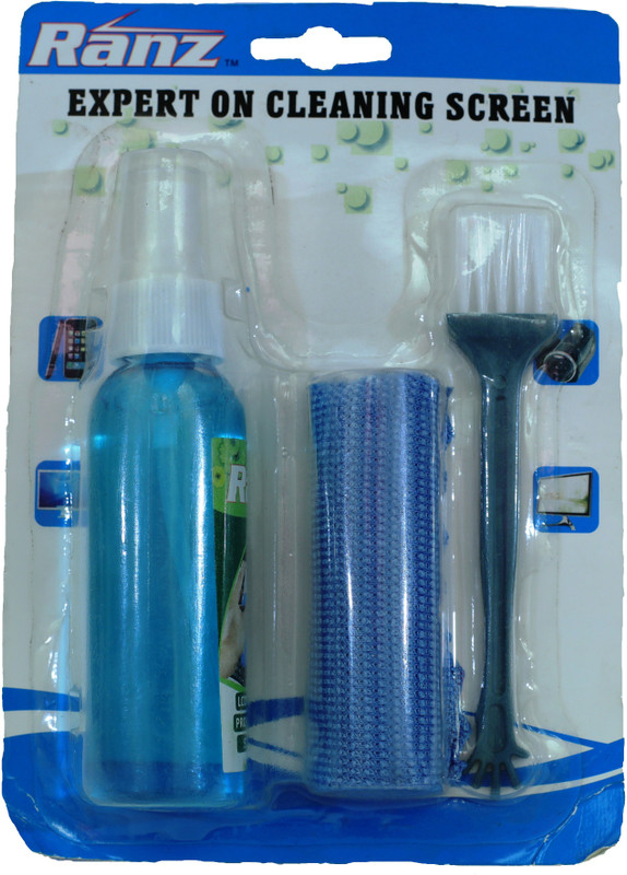 Ranz Cleaning Kit for Mobiles, Computers, Laptops(Cleaning Kit) Ranz Cleaning Kit for Mobiles, Computers, Laptops(Cleaning Kit)