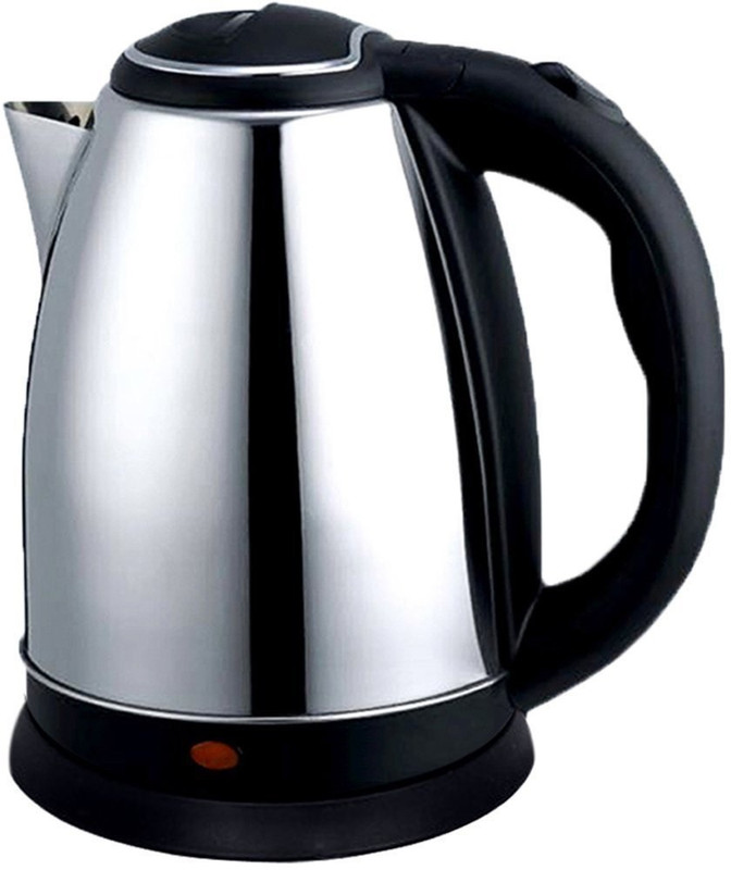 Scarlett Hot Water Pot Portable Boiler Tea Coffee Warmer Heater Cordless Electric Kettle (kettle-RMSI125) Electric Kettle(2 L, Silver)