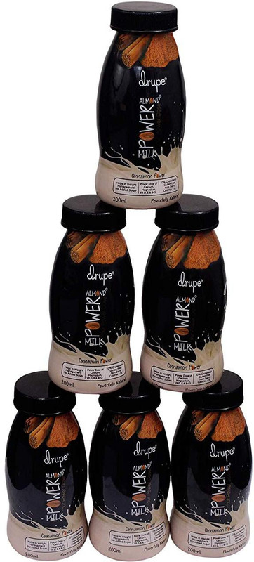 Drupe Drupe Cinnamon Power Almond Milk(Cinnanmon, 6 x 200 ml)