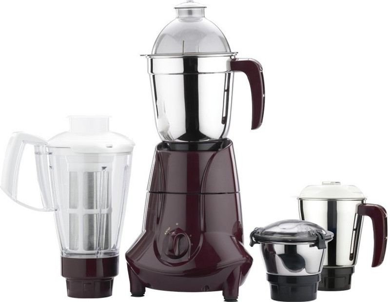 Butterfly jet Jet-4-jar1 750 Juicer Mixer Grinder(Multicolor, 4 Jars)