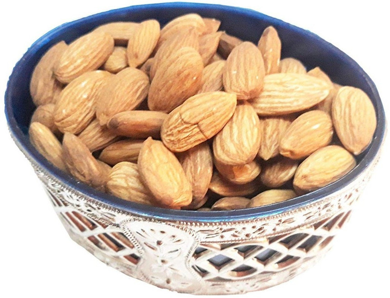Neotea Dry Badam Nuts with Blue Oval Gift Box Assorted Nuts(200 g)