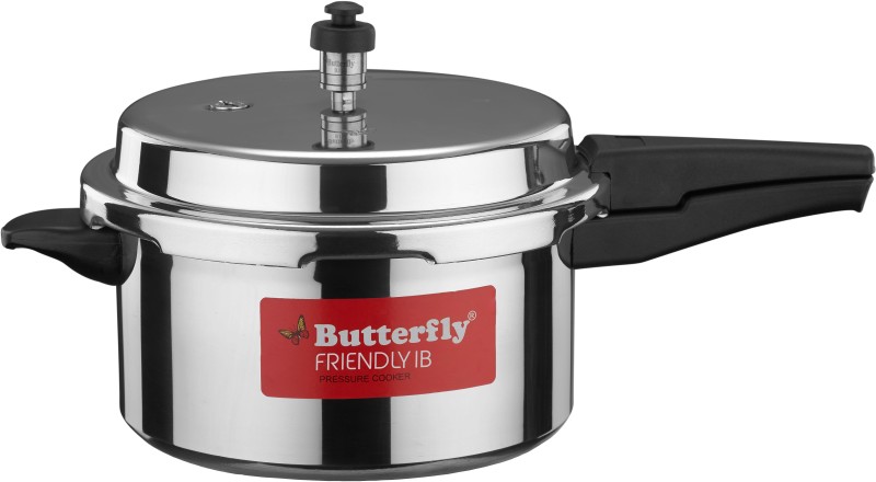 Butterfly Friendly 5 L Induction Bottom Pressure Cooker(Aluminium)