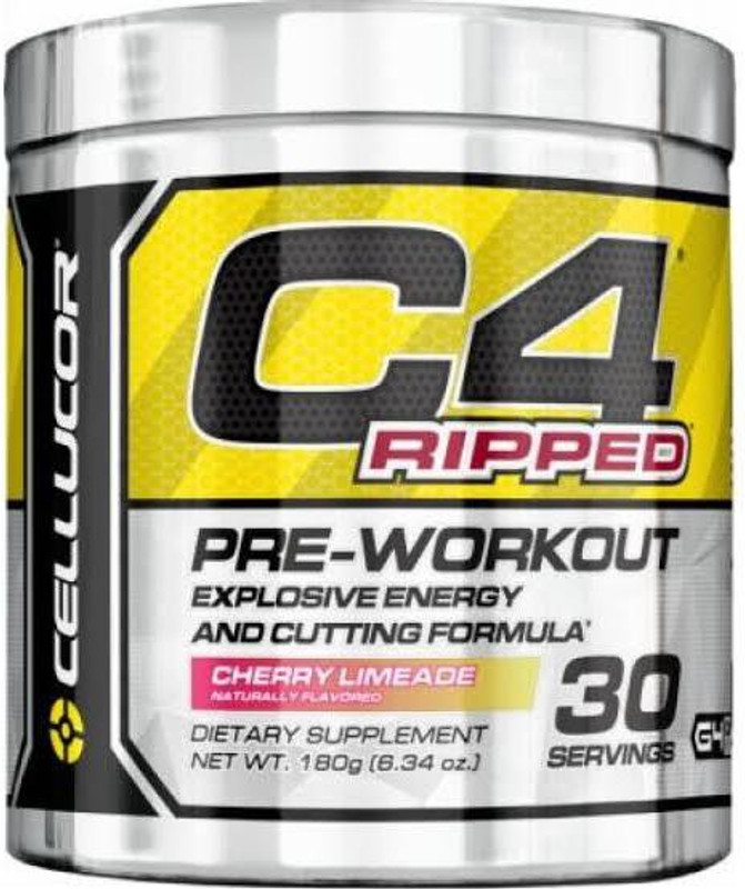 Cellucor C4 RIPPED CHERRY LIMEADE 30SERVINGS EAA (Essential Amino Acids)(180 g, CHERRY LIMEADE)