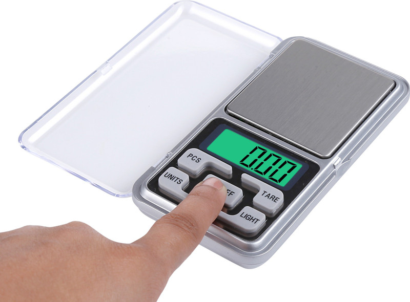 Atom Selves-MH 300 GM Digital Pocket Scale for Home,School,Office,Kitchen,Factory & Anywhere in Between Weighing Scale(Silver)