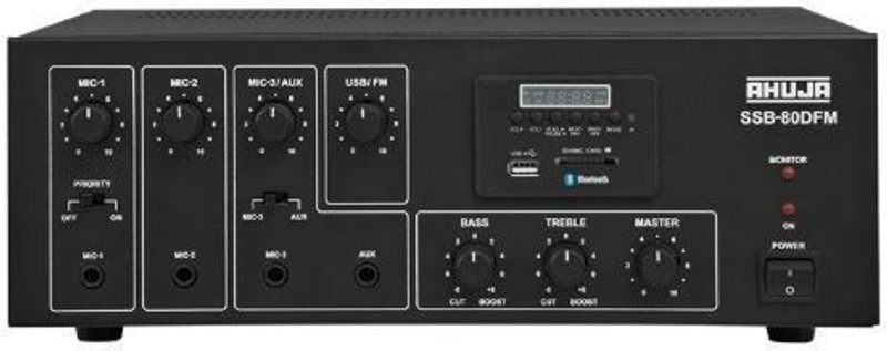 Ahuja SSB-80DFM with Bluetooth 80 W AV Power Amplifier(Black)
