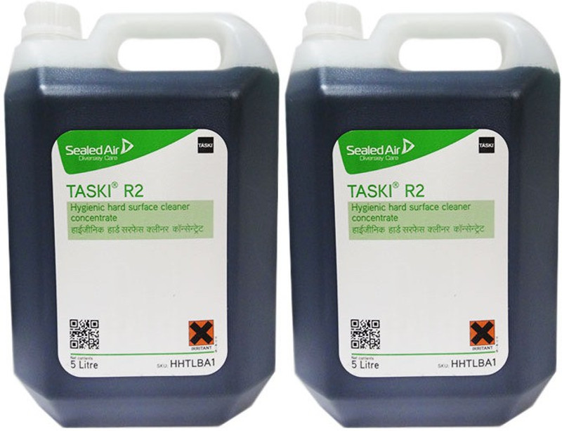 sealed air R2 (Hygienic Hard Surface Cleaner Concentrate) Pleasant(10 L, Pack of 2) RS.12000 (63.00% Off) - Flipkart