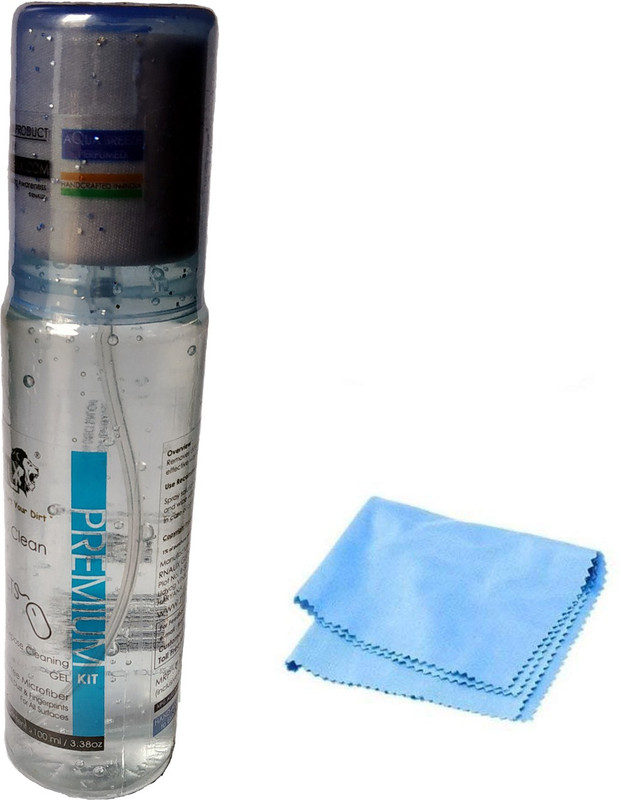 Eris inc 100ml Blue Color Perfumed Multi Purpose Screen Cleaning Kit for Computers, Gaming, Laptops, Mobiles(CL100-01) Eris inc 100ml Blue Color Perfumed Multi Purpose Screen Cleaning Kit for Computers, Gaming, Laptops, Mobiles(CL100-01)