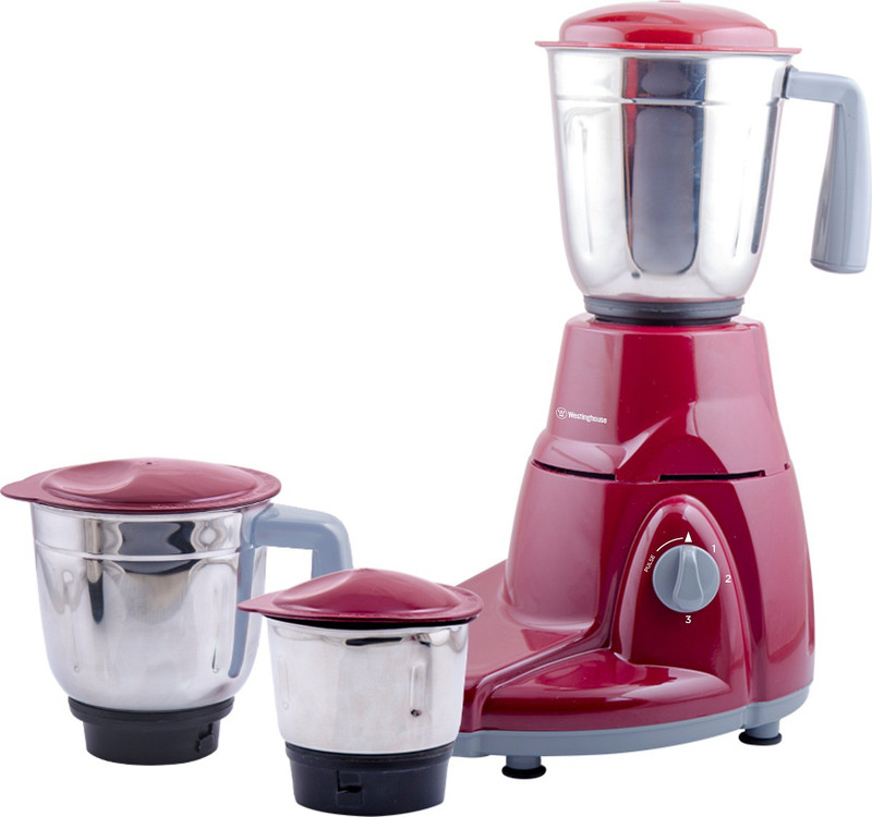 Westinghouse MG75C3A-DS 750 Mixer Grinder(cherry, 3 Jars)