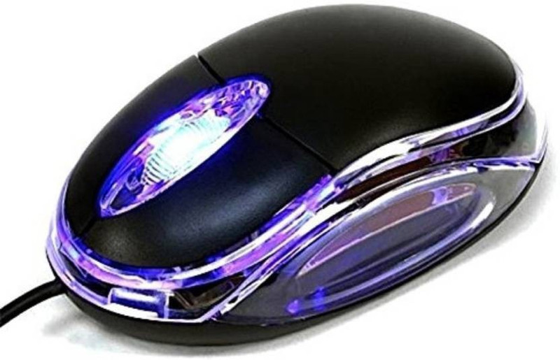ARESNGO Terabyte TB-2.4 GHZ Wired Optical Mouse Wired Ambidextrous Optical Mouse(USB 2.0, Black)
