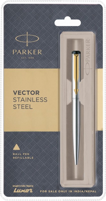 Parker Vector Stainless Steel GT Ball Pen