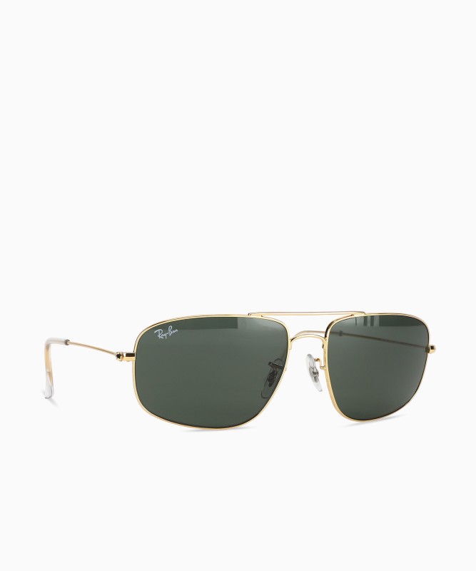 Ray-Ban Rectangular Sunglasses(Green)