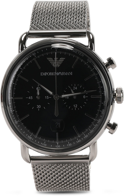 Emporio Armani AR11104 AVIATOR Analog Watch  - For Men