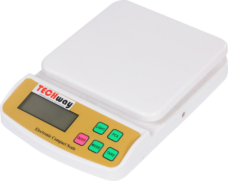 techway TT10KGFRT Weighing Scale(White)