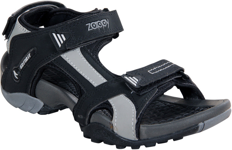 Buy Zappy Men Black Sports Sandals Online at desertcartPanama