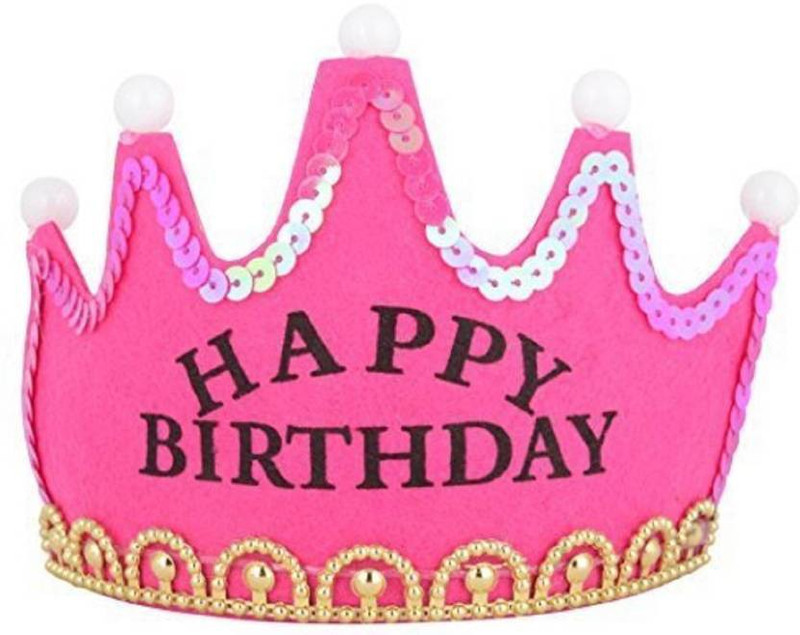 gaju Crown(Pink, Pack of 1)