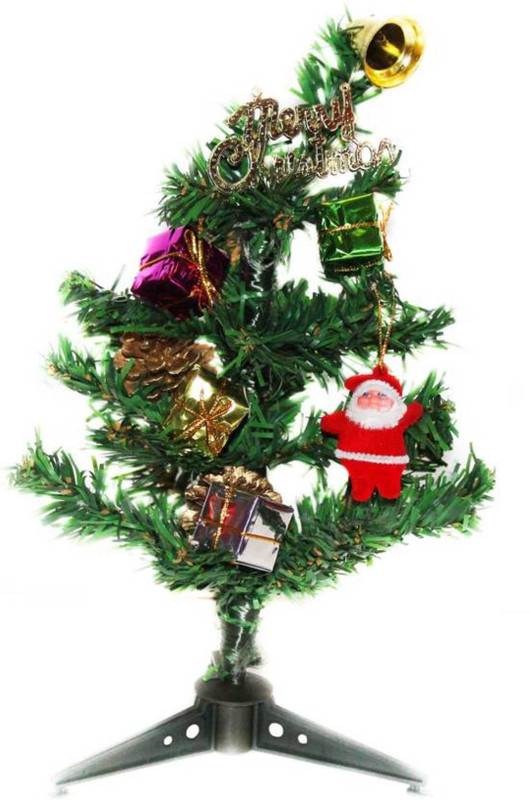 aarav Fir 30.5 cm (1.0 ft) Artificial Christmas Tree(Green)