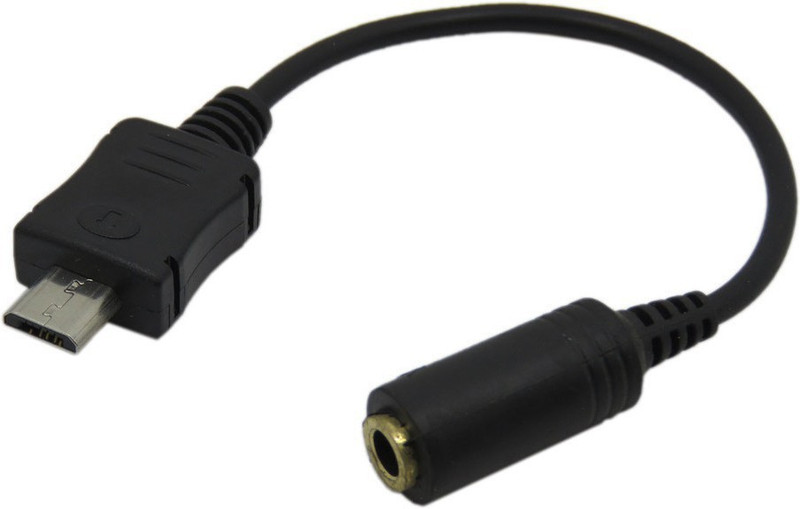 micro usb jack to 3.5 mm headphone