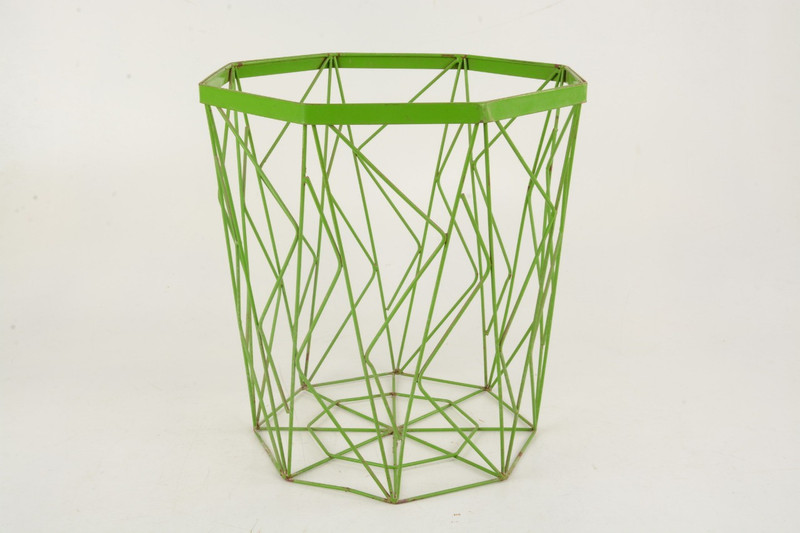 rrshandicrafts Royallifestylee METAL BASKET Iron Fruit & Vegetable Basket(Green)
