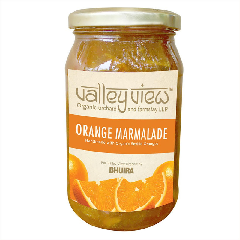 valley view Orange marmalade made with Organic seville oranges 470 g
