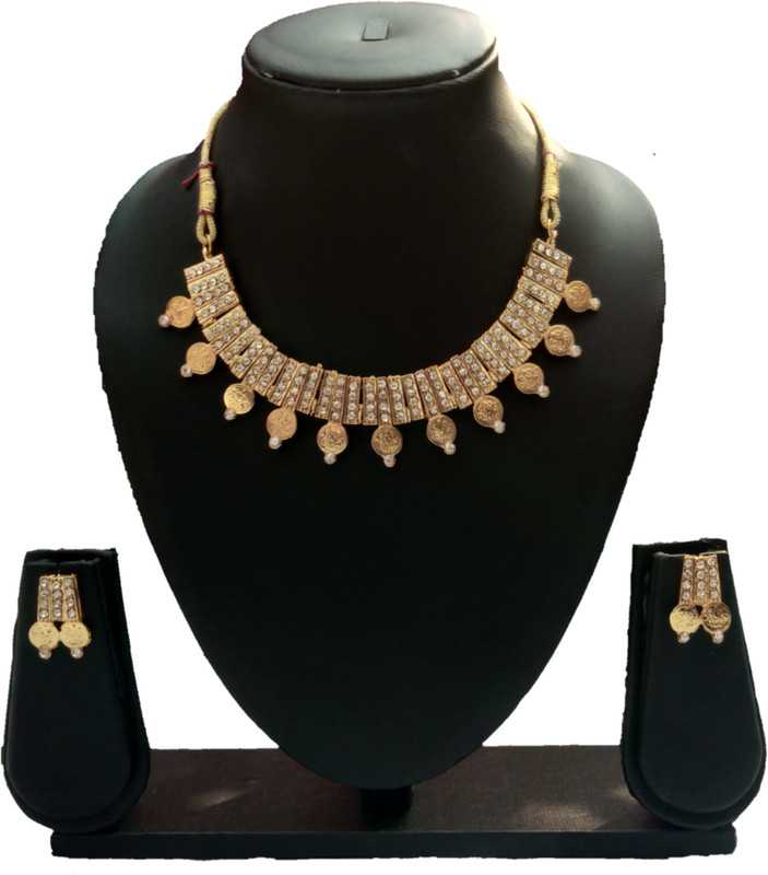 n k retail Alloy Jewel Set(Gold)