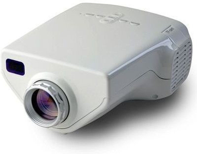 lite life 1080 lm LED Corded Portable Projector(Grey)