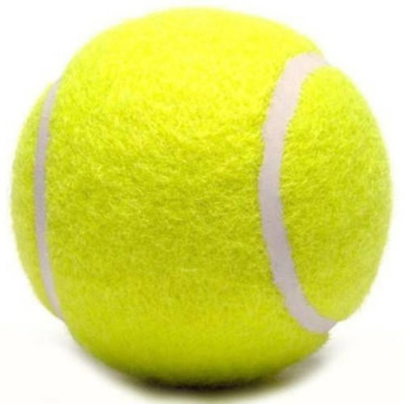 WHITE POPCORN Prime Sports ball Set of 6 Cricket Tennis Ball (Pack of 6, Yellow) Tennis Ball(Standard, Pack of 6, Yellow)