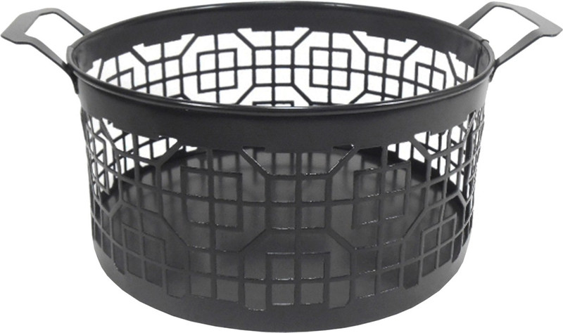 rrshandicrafts Royallifestylee METAL BASKET Iron Fruit & Vegetable Basket(Black)