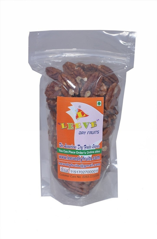 Leeve Dry fruits Raw Nuts Pecans(400 g)
