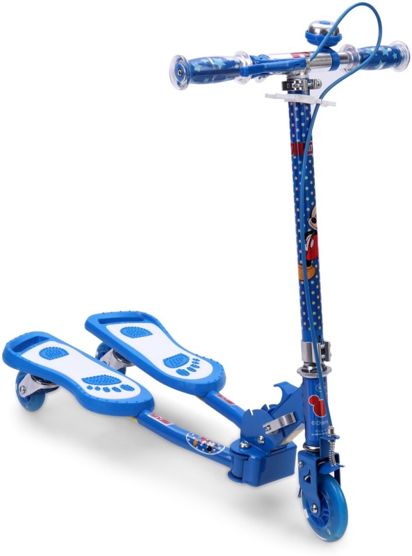 Disney Mickey Frog Scooter with Flashing Light(Blue)