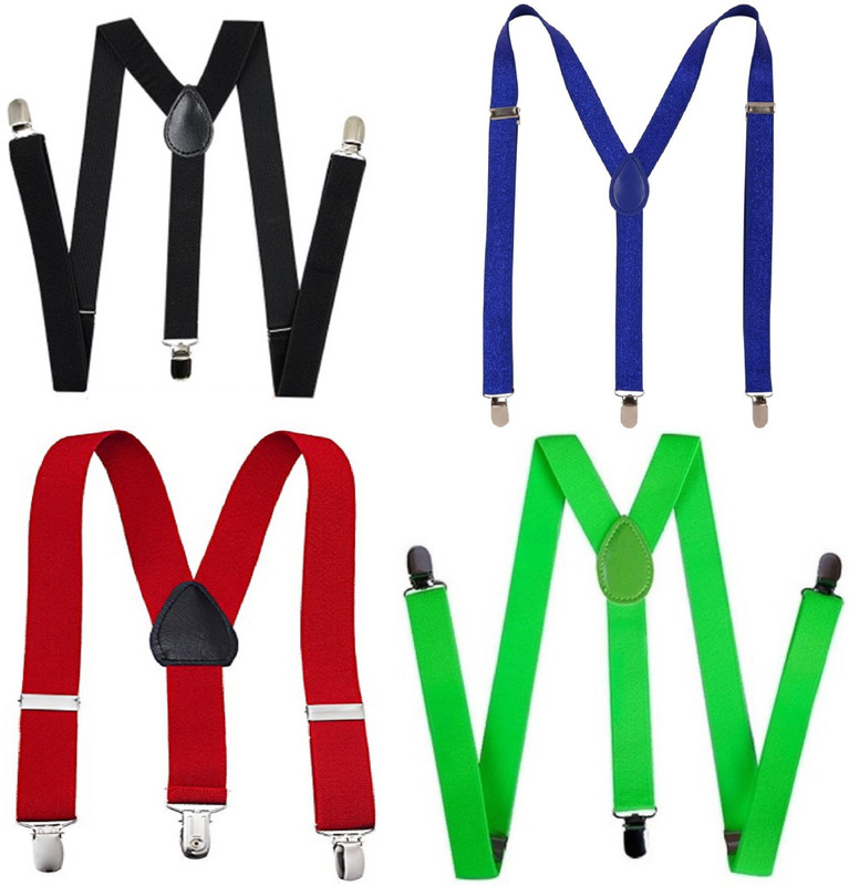 lana vels Y- Back Suspenders for Men, Girls, Boys, Women(Multicolor)