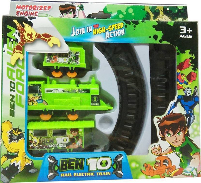 funtastik Ben 10 Electric Train(Multicolor)