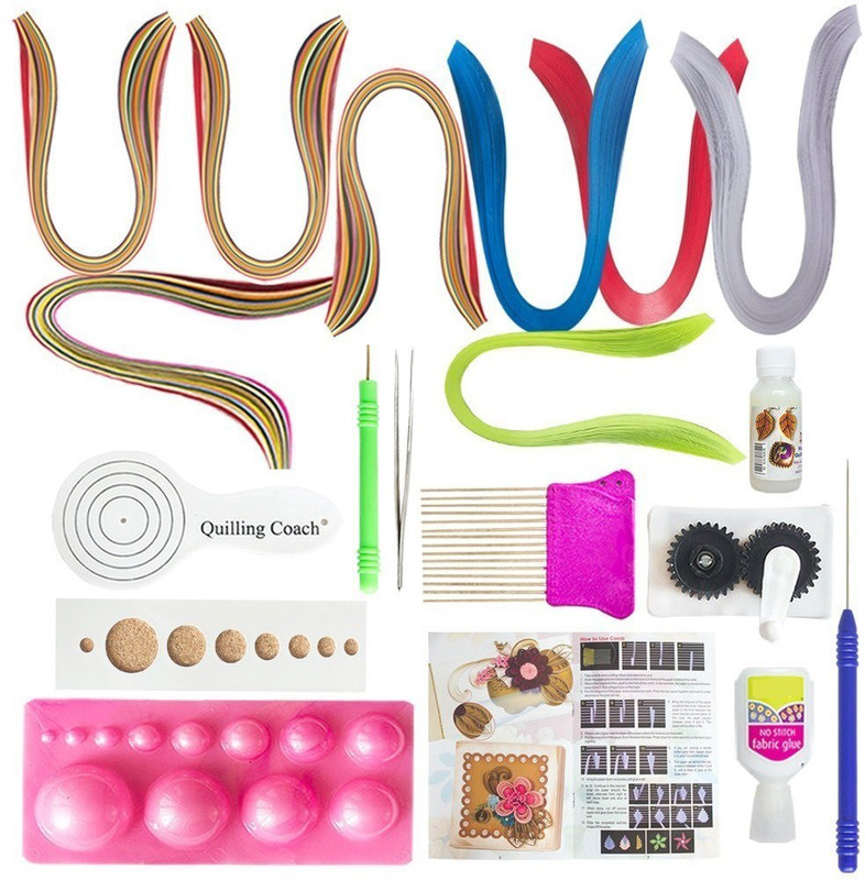 jinkrymen 19 Piece Quilling Tools Kit With 800 Papers